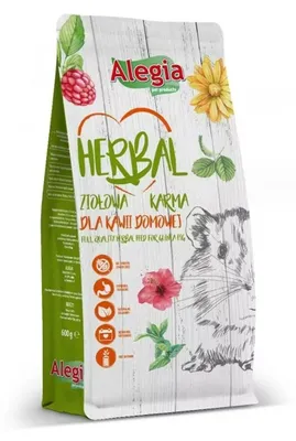 Zdjęcie produktu dla Alegia - Herbal Kawia Domowa - ziołowy pokarm 600g Alegia