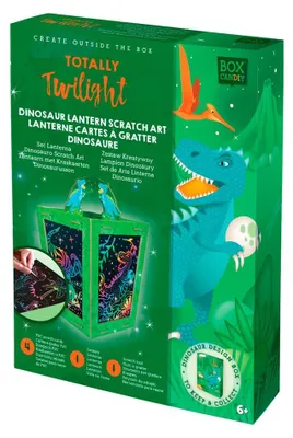Immagine prodotto di Set creativo Dino Lantern Scratchboard