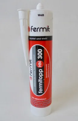 Produktbild von Hochtemperatursilikon 250Grad hitzebeständig WEISS Kartusche