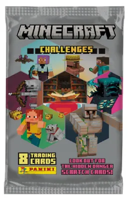 Produktbild von Panini Minecraft Trading Cards Serie 4 Challenges (Booster)