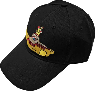 Image de The Beatles - "Yellow Submarine" casquette de baseball homme/femme unie RO2686 (taille unique) (Noir)