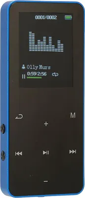 Obrázek produktu pro MP3 přehrávač 8G Bluetooth 4.2 1,8palcová obrazovka redukce šumu bezztrátový přenosný MP4 přehrávač s překladovým slovníkem modrý