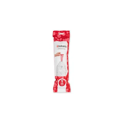 Produktbild von Brabantia 116742, 20 l, Weiß, Hart-Polyethylen (HDPE), 545 mm, 412 mm, 20 Stück(e)