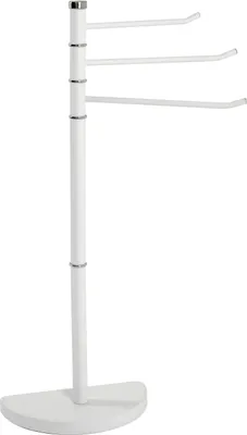 Produktbild von HAKU Handtuchhalter creme - Metall, B/H/T: 33x89x43 cm