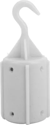 Produktbild von Strickmaschinen-Hakengewicht Metall-Zubehör, für Silver Reed SRP60N, universell, 3,7x8,8cm