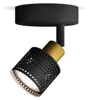Produktbild von Philips Niall Decken-/Wandspot, Schienenlichtschranke, GU10, 1 Glühbirne(n), LED, 220-240 V, Schwarz