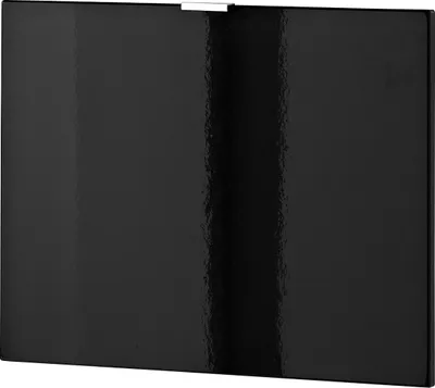 Produktbild von Schuhkipper "397" Front aus MDF in schwarz. Abmessungen (BxHxT) 52x42x3 cm