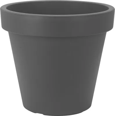 Obrázok produktu pre Kvetináč Plastový kvetináč 40 cm antracitový Kvetináč na rastliny