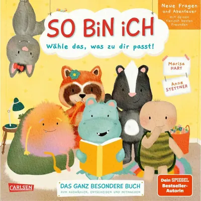 Obrázek produktu pro So bin ich - Neue Fragen und Abenteuer mit deinen tierisch besten Freunden