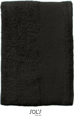 Produktbild von SOLs 89000 | Hand Towel Island | 50 x 100 cm - Farbe: Black - Größe: 50 x 100 cm