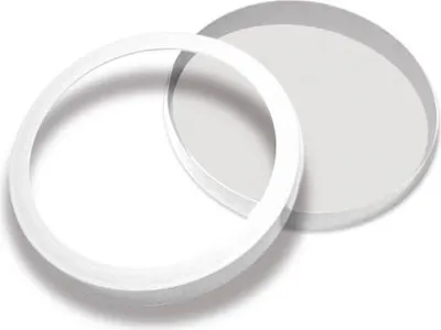 Produktbild von URSUS Laternendeckel &-Boden, Ø11cm, Weiß, 1Paar