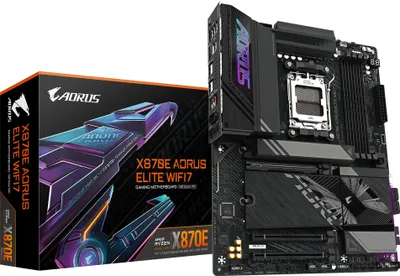 Produktbild von Gigabyte X870E A ELITE WIFI7 G10, (X870,AM5,ATX,DDR5)