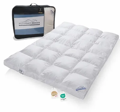 Produktbild von 100% Winter Hochsteg Daunendecke polarwarm 1230g Daunen 135x200