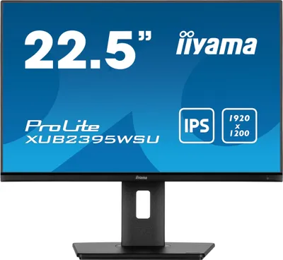 Produktbild von 22,5" ETE IPS-panel, 1920x1200, IPS-panel, 250cd/m², Speakers, 15cm Height Adj. Stand, VGA, HDMI, DisplayPort, 4ms