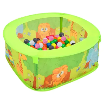 Image de vidaXL Piscine à balles avec 300 balles 75x75x32 cm