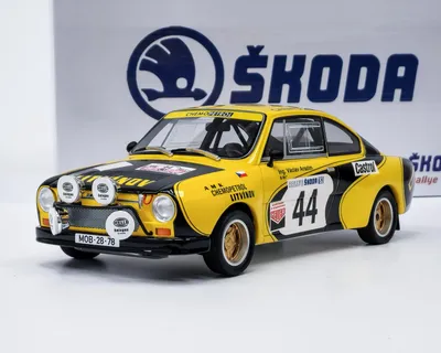 Produktbild von Škoda 130 RS Nr. 44 Chemopetrol Litvínov Rallye Škoda 1983 FOX18 1:18