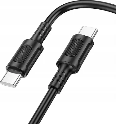 Immagine prodotto di CAVO BOROFONE 2X USB TIPO-C 1 m RICARICA RAPIDA CAVO 60 W 3 A