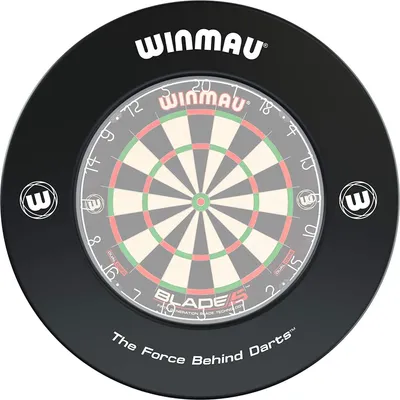 Zdjęcie produktu dla Winmau Printed Black, Obudowa rzutkowa, Czarny, Poliuretan, Okrągły, 67,5 cm