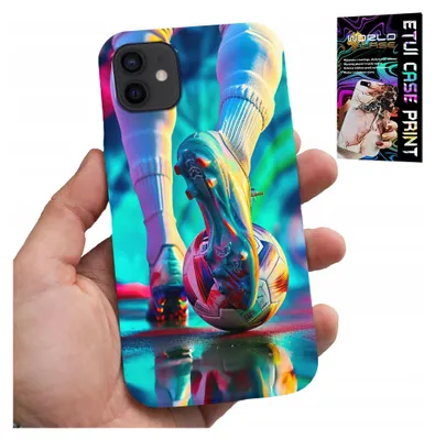 Immagine prodotto di Custodia Per Iphone 13 Mini - Calciatori + Vetro