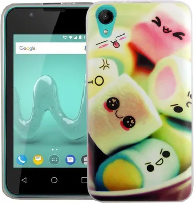 Produktbild von Handy Hülle für Wiko Sunny 2 Marshmallows Smartphone Cover Bumper Schale Etuis