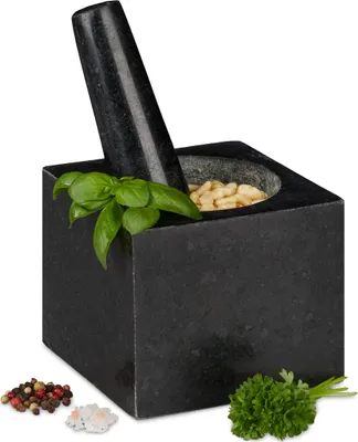 Immagine prodotto di Mortaio e pestello Granito RD9955, 11 cm