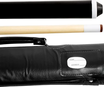 Obrázek produktu pro Dvoudílné tágo na kulečník + pouzdro, 145,8 cm