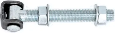 Produktbild von UHRIG M20 Torband Scharnier - Einstellbare Türangel - langes Anschweißband mit Bügel - für z.B. Gartentür Tore usw.