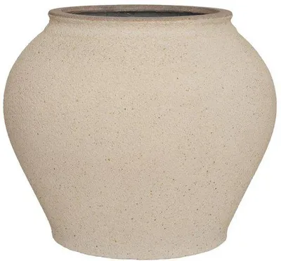 Produktbild von Pottery Pots Blumentopf Sahara Sand-Beige D 37 cm H 32 cm Öffnung 19,5 cm