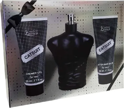 Obrázek produktu pro Sada Creation Lamis Catsuit pro muže: 100 ml EDT, 50 ml SG a 50 ml ASB