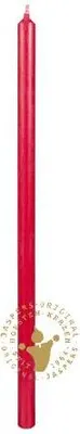 Produktbild von Spaghetti-Kerzen Bordeaux 280 x 12 mm, 6 Stück, Extra dünne und lange Stabkerzen