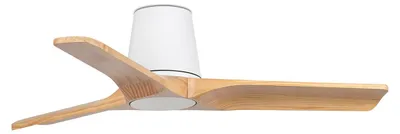 Zdjęcie produktu dla Energooszczędny wentylator sufitowy z pilotem Heywood Tub 90 cm Biały