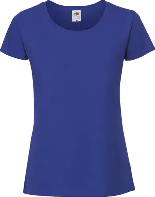 Produktbild von Fruit Of The Damen T-Shirt, enganliegend RW5975 (M) (Königsblau)
