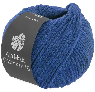 Produktbild von Lana Grossa ALTA MODA Cashmere 16 50 g supersoftes Kettengarn aus extrafeiner Wolle mit Kaschmir 110 m Farbe 079 - Kobaltblau