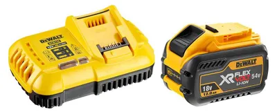 Produktbild von Power Set DeWALT FlexVolt DCB118Y1 (1 x 54V/18V 12,0 Ah + DCB118)