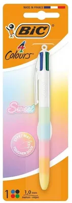 Zdjęcie produktu dla Długopis 4 Colors Sweet Pastel 1 mm mix 1 sztuka BIC