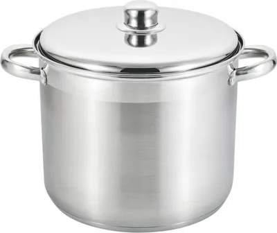 Obrázek produktu pro Hluboký hrnec Rosberg R51211B20S, 20 cm, 5,5 l, Víko, Vícevrstvé dno, Indukce, Nerezová ocel