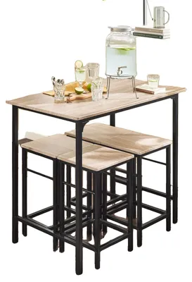Immagine prodotto di Set da pranzo, stile moderno, facile da montare, naturale