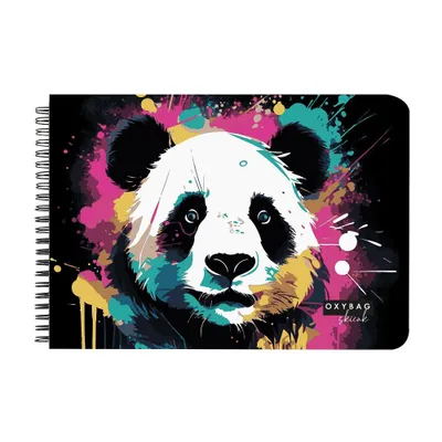 Obrázok produktu pre Oxybag - skicár Panda A3, 190 g/m2, 40 listov