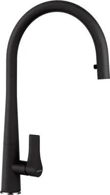 Produktbild von Schock 521000BK, Ziehen, Schwarz, Hebelgriffe, Einzelbild, Typ C, 2,5 cm