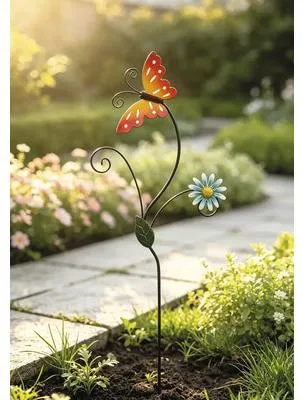 Produktbild von Gartenstecker Schmetterling Lafiora Metall H 115 cm