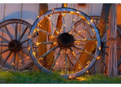 Produktbild von 12x Lichterkette 20 LED warmweiß 8h Timer 3,9m
