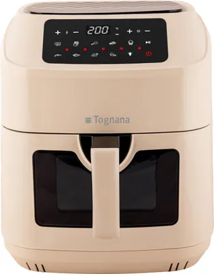 Produktbild von Tognana Porcellane D2DFA06IRCH, Heißluftfritteuse, 9,2 l, 50 °C, 200 °C, 60 min, Einzelbild