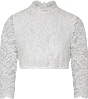 Produktbild von Spieth & Wensky - Damen Dirndlbluse kurzarm, Amsterdam (401390-1189), Größe:38, Farbe:Offweiß (4506)