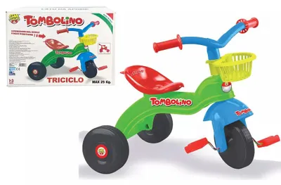 Immagine prodotto di Triciclo colorato per bambini da 1 a 3 anni