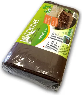 Produktbild von BioGreen Unkraut-Mulchvlies in Braun, UV-Stabil, Wasserdurchlässig