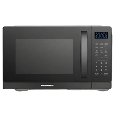 Produktbild von Heinner HMW-MD25DBK Mikrowelle, 25L, 900W, digital, 11 Stufen, Auftauen, Timer, Schwarz