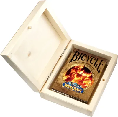 Obrázek produktu pro Hrací karty BICYCLE WORD OF WORDCRAFT CLASSIC 1 TALIA v dřevěné krabici