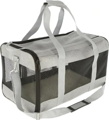 Produktbild von Kerbl Tragetasche Casual 41x28x29cm grau 80578