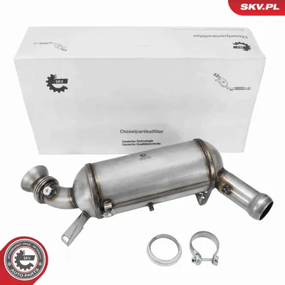 Obrázok produktu pre ESEN SKV 62SKV531 Filter pevných častíc DPF, vhodný pre MERCEDES-BENZ trieda C, sedan (W204), výfukový systém naftových motorov