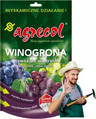 Immagine prodotto di Concime cristallino per vite per ribes, lamponi e more Soluzione da 350 litri